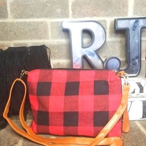 Buffalo Plaid Cross Body